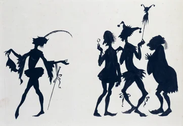 Illusztráció: A Csipkerózsika, C.S. Evans kiadása, 1920.
