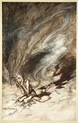 „Mime vonaglik a szempillái alatt”, 1910.