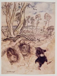 Hagymás szósz! Hagymás szósz! – jegyezte meg gúnyosan, és elment, mielőtt válaszolni tudtak volna, Kenneth Grahame (1859-1932), kocsma Wind in the Willows című művéből. 1940