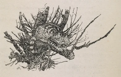 Cheshire macska a fán