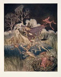 The Nightmare, az egész kilencszeresével?, The Legend of Sleepy Hollow, Washington Irving (1783-1859), pub. 1928