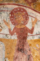 Annunciáció, részlet