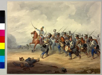 FML Franz Henry gróf Schlik a csatában