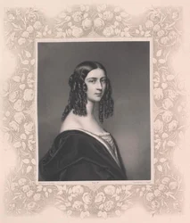 Friederike von Gumppenberg bárónő (nyomtatás)