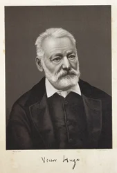 Hugo, Victor (1802-1885). Francia romantikus író. Litográfia
