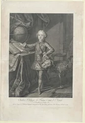 X. Károly francia király.