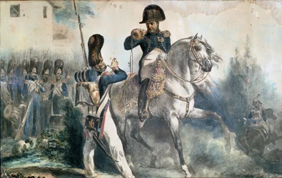 I. Bonaparte Napóleon: Bonaparte Napoleon: "Csak ön után, uram" (színes nyomat)