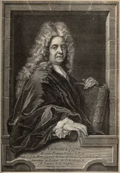 Antoine Coypel portréja (metszet)