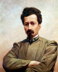 Cesare Battisti portréja (festmény)