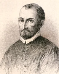 Giovanni Palestrina portréja (metszet)