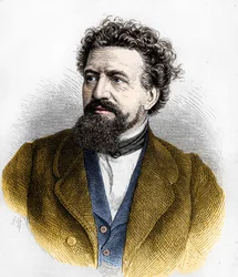 Hermann von Lingg portréja .