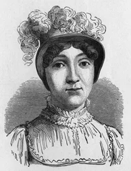 Sophie Armand vagy Madame Blanchard (1778-1819), Jean Pierre Blanchard francia repülős felesége portréja. Egy léghajórobbanásban halt meg.