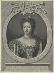 Anna angol királynő (nyomtatás)