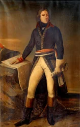 Lazarus Louis Hoche tábornok (1768-1797) portréja Ary Scheffer (1795-1858) festménye 1835 Párizs, Hadsereg Múzeuma