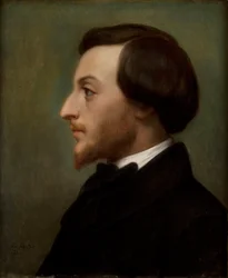 Louis Ratisbonne író portréja 1827-1900, 1852.