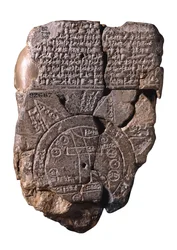 A babiloni világtérkép, kb. Kr. e. 510-kb. Kr. e. 500