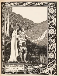 Sir Launcelot és a boszorkány Hellawes