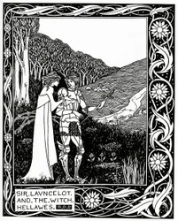 Sir Launcelot és Hellawes boszorkány, 1870