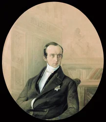 Vlagyimir Fjodorovics Odojevszkij herceg portréja 1803-1869, 1840-es évek vége.