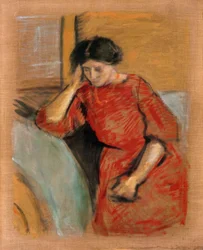Elisabeth piros ruhában