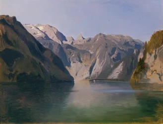 Kilátás a Koenigssee-re