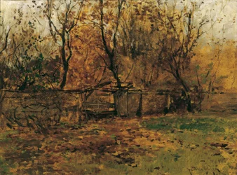 Franz von Lenbach festő kertje Münchenben