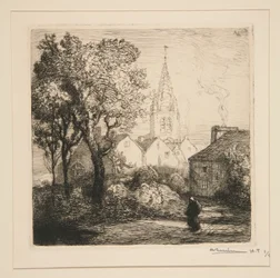 A jouy-le-moutier-i templom (Seine-et-Oise)
