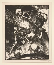 Halál és viszály fog esni a földön, az 1914-es háború első sorozatából, 1. sz. 7