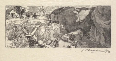 Fontainebleau-erdő: Homokkőbánya