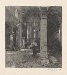 Interior de lEglise.