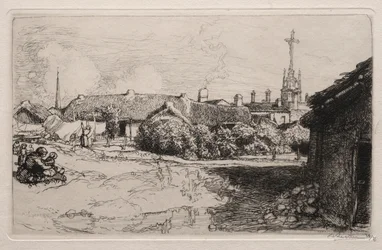 Kálvária, St. Jean-de-Mont, 1909.
