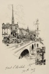 A Pont St. Michel.