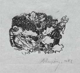 Párizsi almanach, 1897: farokdarab, tél, 1897.