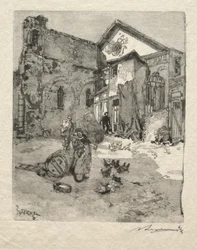 Szegény Szent Julián: A portál.