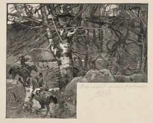 Vadászat Mont Gérardnál.