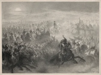 Review at Night, 1816.