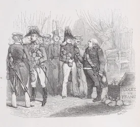 A barbár szent szövetség Béranger teljes műveiből, 1836.