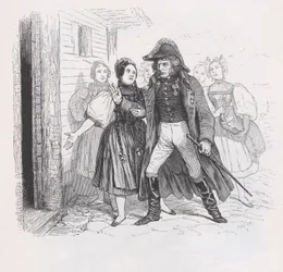 A száműzött Béranger teljes műveiből, 1836.