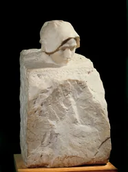 A gondolat. Auguste Rodin (1840-1917) szobra, 1886-1889. Párizs, Rodin Múzeum