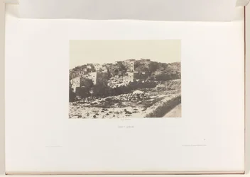 Betlehem látképe Beit Lehem (cím a tárgyon)