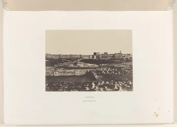 Mamilla-medence Jeruzsálem óvárosának falán kívül Jeruzsálem. Birket-Mamillah (cím a tárgyon)