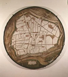 Bécs kör alakú térképe, 1547-49