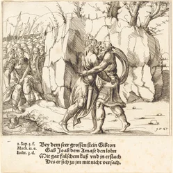 Joáb elárulja Abnert, 1547.