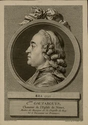 Charles Gauzargues portréja 1725-1799, 1767.