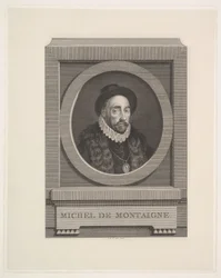 Michel de Montaigne portréja