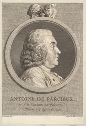 Antoine de Parcieux portréja, 1771.