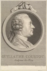 Guillaume Coustou portréja, 1770.
