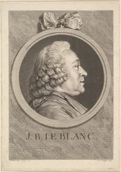 Jean-Baptiste Le Blanc portréja, 1750.