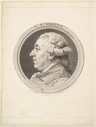 L. F. Prault portréja, 1787.
