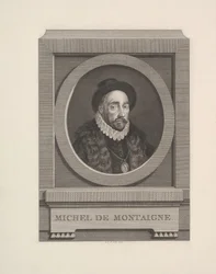 Michel de Montaigne portréja, 1774.